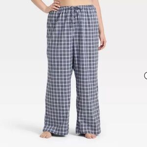 Wild Fable Women's Flannel Wide Leg Pajama Pants